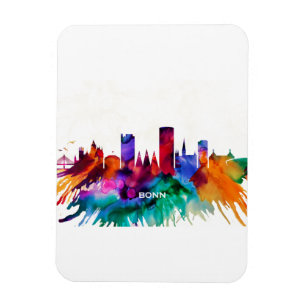 Bonn Skyline Magnet