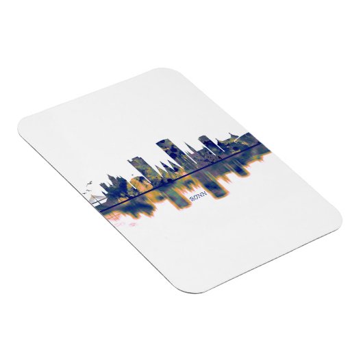 Bonn Skyline Magnet (Rechte Seite)