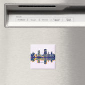 Bonn Skyline Magnet (In Situ (Geschirrspüler))
