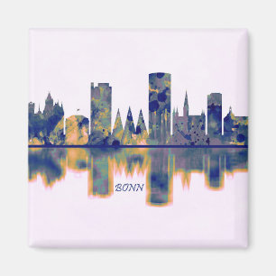 Bonn Skyline Magnet
