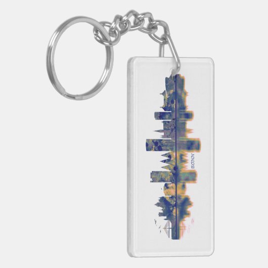 Bonn Skyline Schlüsselanhänger (Vorderseite links)