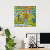 Bonnards Garten (Bessere Auflösung) Poster (Heimbüro)