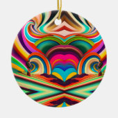 Bonnaroo Abstrakte Keramik Ornament (Vorne)