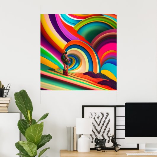 Bonnaroo Poster (Heimbüro)