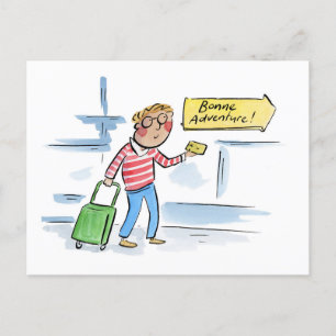 Bonne Adventure Postkarte