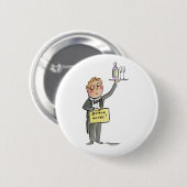 Bonne Annee Button (Vorne & Hinten)