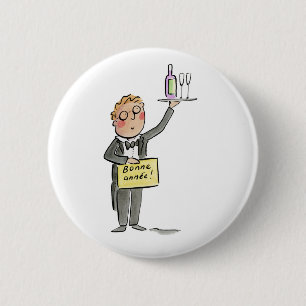 Bonne Annee Button
