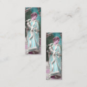 Bonne Annee Lesezeichen Mini Visitenkarte (Vorne/Hinten)