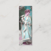 Bonne Annee Lesezeichen Mini Visitenkarte (Rückseite)