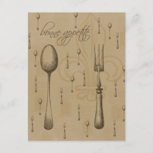 Bonne Appetit Postkarte