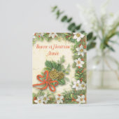 Bonne bei Heureuse Annee Feiertagspostkarte (Stehend Vorderseite)