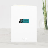 Bonne Fête des Mères Mother's Day Card auf Französ Karte (Rückseite)