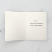 Bonne Fête des Mères Mother's Day Card auf Französ Karte (Innenseite)