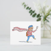 Bonne Fête Nationale Postkarte (Stehend Vorderseite)