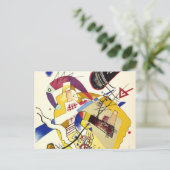 Bonne humeur, 1923 von Wassily Kandinsky Postkarte (Stehend Vorderseite)