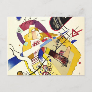 Bonne humeur, 1923 von Wassily Kandinsky Postkarte