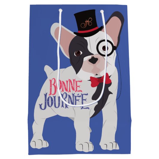 Bonne Journée Mittlere Geschenktüte (Rückseite)