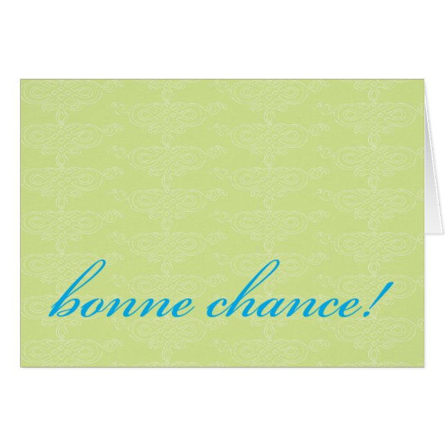 Bonne Möglichkeit! (Vorderseite (Horizontal))