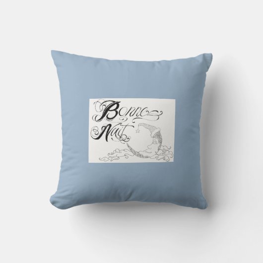 Bonne Nuit Kinderzimmer-Kissen Kissen (Vorderseite)