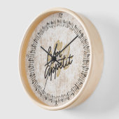 Bonner Appetit Land Französische Runde Uhr (Winkel)