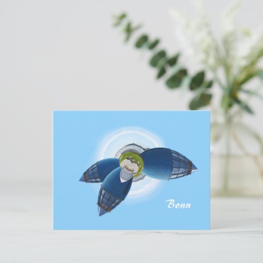 Bonner Planet Postkarte (Stehend Vorderseite)