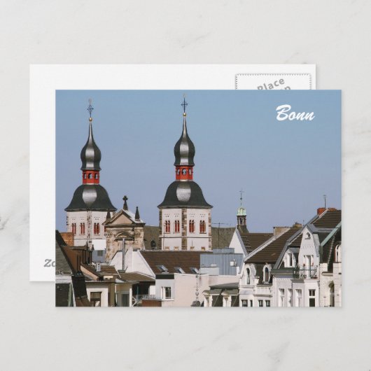Bonner Postkarte (Vorne/Hinten)