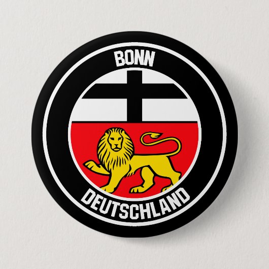 Bonner RundEmblem Button (Vorderseite)
