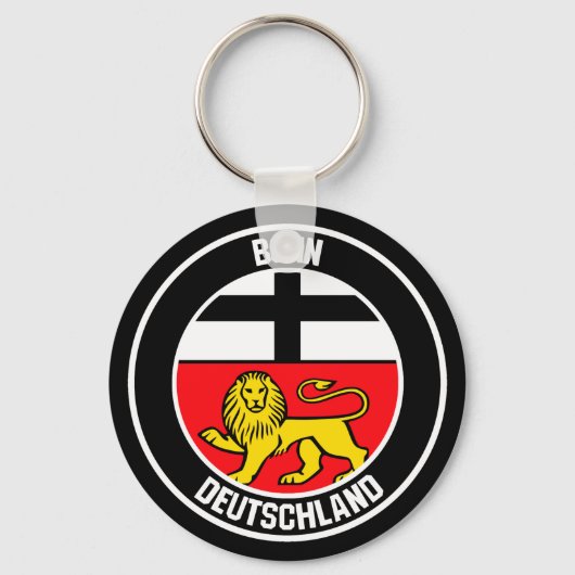 Bonner RundEmblem Schlüsselanhänger (Vorderseite)