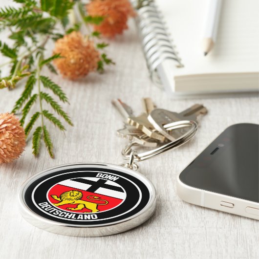 Bonner RundEmblem Schlüsselanhänger (Seite)