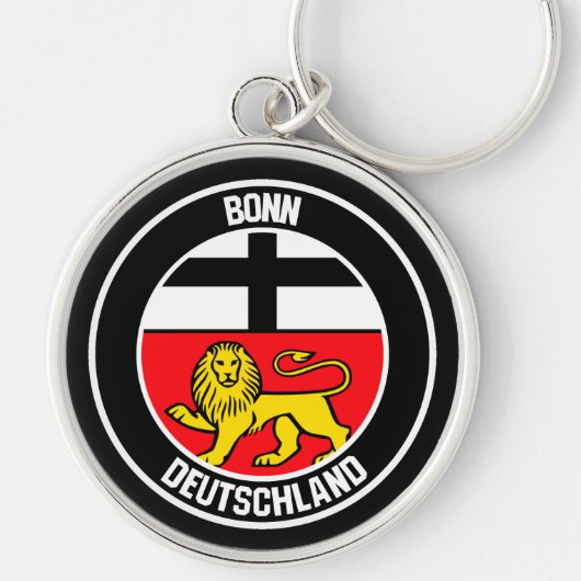 Bonner RundEmblem Schlüsselanhänger (Vorne)