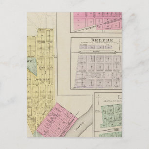 Bonner Springs, Belpre, Lewis, Kansas Postkarte