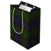 Bonner Tartan Mittlere Geschenktüte (Rückseite Schrägansicht)