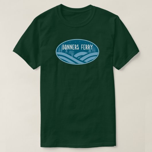 Bonners Ferry Idaho Außenbereich T-Shirt (Design vorne)