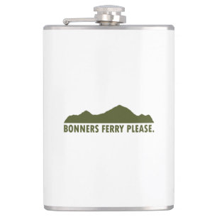 Bonners Ferry Idaho Bitte Flachmann