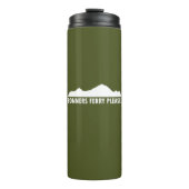 Bonners Ferry Idaho Bitte Thermosbecher (Vorderseite)