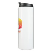 Bonners Ferry Idaho Regenbogenbär Thermosbecher (Nach rechts gedreht)