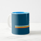 Bonners Ferry Idaho Zweifarbige Tasse (Vorderseite Links)