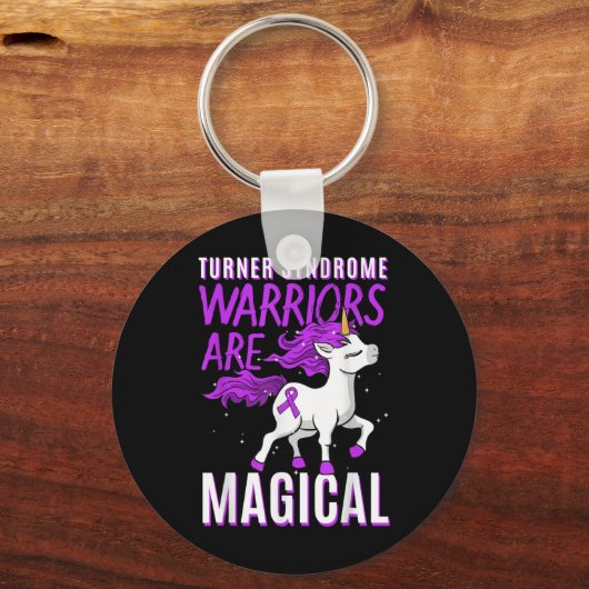Bonnevie Ullrich Turner Syndrome Awareness 45 X0 T Schlüsselanhänger (Vorderseite)