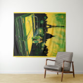 Bonneville-Cabrio der 60er Jahre Wandteppich (Beispiel (Horizontal))