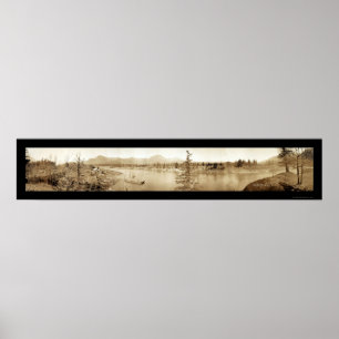 Bonneville Dam Locks Foto 1934 Poster