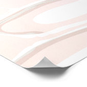 Bonneville Salt Flat Utah Reiseplakat Poster (Ecke)