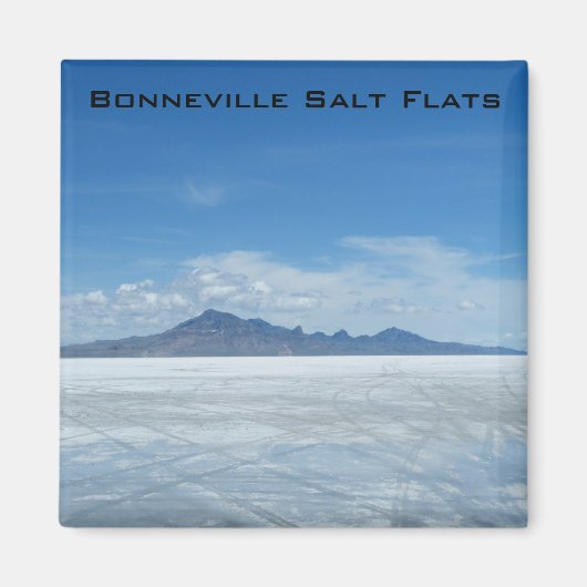 Bonneville Salt Flats Magnet (Vorne)