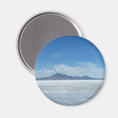 Bonneville Salt Flats Magnet (Vorderseite/Rückseite)