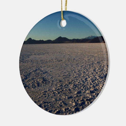 Bonneville Salt Flats, Utah Keramik Ornament (Links)