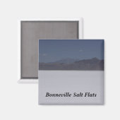 Bonneville Salt Flats, Utah Magnet (Vorderseite/Rückseite)