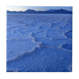 Bonneville-Salz-Ebene-Sonnenuntergang - Utah Fliese
