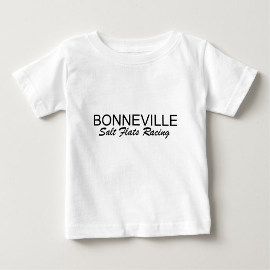 Bonneville-Salzebenelaufen Baby T-shirt (Vorderseite)