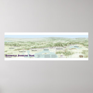 Bonneville Shoreline Trail Poster