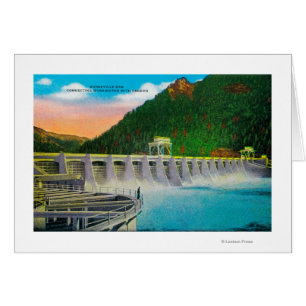 Bonneville-Staudamm am Columbia-Fluss