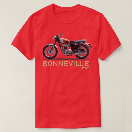 Bonneville T120 1969 T-Shirt (Design vorne)